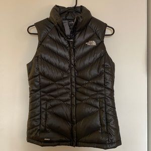 Puffy Black North Face Vest
